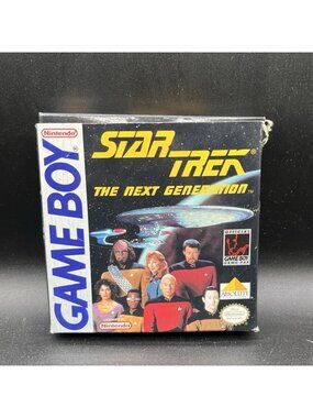 Star Trek The Next Generation (Nintendo Game Boy) Authentic BOX & Inserts ONLY ✅